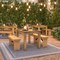 Flash Furniture Rectangle 30 in W, 46 in L, 30 in H, Pine Wood, Pinus Glabra, Light Natural XA-F-46X30-LN-GG - alternate 8